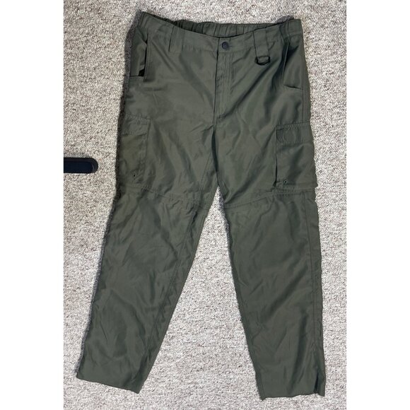 Boy Scouts Pants and Shorts Green Youth XL Zip-Off Pant Hiking Walking Uniform - Picture 5 of 9